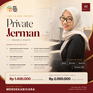 Kelas Privat Bahasa Jerman