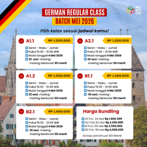 Kelas Reguler Bahasa Jerman