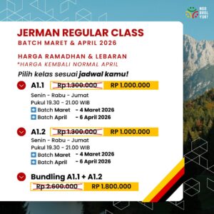 Kelas Reguler Bahasa Jerman