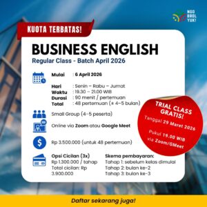 Kelas Bisnis Bahasa Inggris