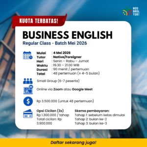 Kelas Bisnis Bahasa Inggris
