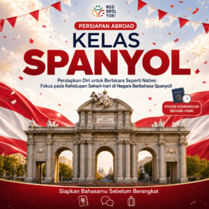 Kelas Spanyol Private Persiapan Abroad